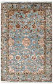  Keshan Indo Wool/Viscos Rug 194X301 Carpetvista