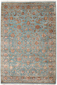  192X292 Keshan Indo Wool/Viscos Rug Wool, Carpetvista