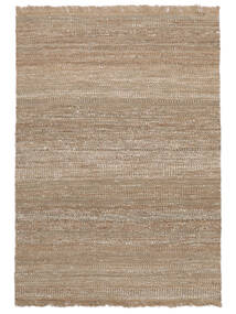 Sahara Jute インドア/アウトドア用ラグ 140X200 小 茶色 単色 ジュートラグ 絨毯