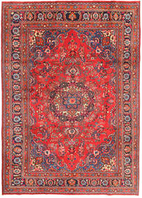 198X290 Mashad Rug Red/Grey Persia/Iran Carpetvista