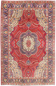  Perzisch Tabriz Vloerkleed 197X299 Rood/Beige Carpetvista