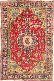  Persian Tabriz Rug 200X302 Beige/Brown Carpetvista