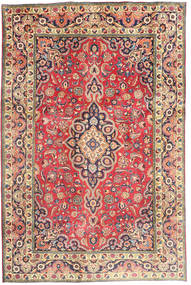  Täbriz Teppich 194X290 Persischer Wollteppich Rot/Beige Carpetvista