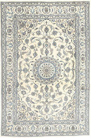  190X292 Nain Rug Beige/Grey Persia/Iran Carpetvista