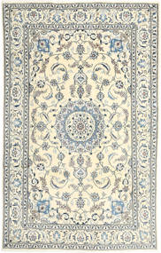  193X304 Nain Teppich Beige/Grau Persien/Iran Carpetvista
