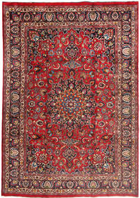  Mashad Rug 240X343 Persian Wool Red/Dark Red Large Carpetvista