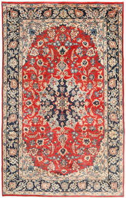  Najafabad Teppich 205X330 Persischer Wollteppich Beige/Rot Carpetvista