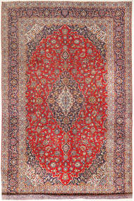  Kashan Szőnyeg 340X535 Perzsa Gyapjúszőnyeg Piros/Narancssárga Nagy Carpetvista