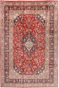 Mashad Χαλι 197X294 Περσικό Μαλλινο Κόκκινα/Πορτοκαλί Carpetvista