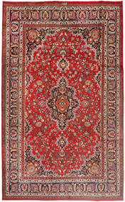  Maschad Teppich 193X313 Persischer Wollteppich Rot/Orange Carpetvista