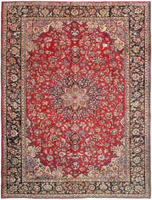  Najafabad Teppich 296X390 Persischer Wollteppich Rot/Beige Groß Carpetvista