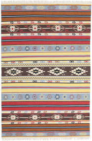 Kelim Navaja 200X300 Brown/Multicolor Wool Rug