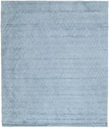 250X300 Einfarbig Groß Soho Soft Teppich - Blau Wolle