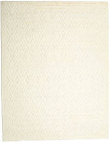  300X400 Einfarbig Groß Soho Soft Teppich - Cremeweiß Wolle