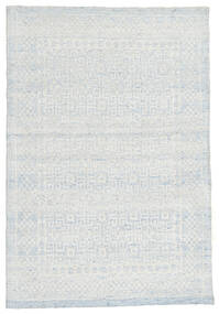 75X90 Kelim Indisch Teppich Moderner Hellgrau/Beige (Wolle, Indien) Carpetvista