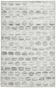 絨毯 Jakart キリム 76X121 ライトグレー/ベージュ (ウール, インド)