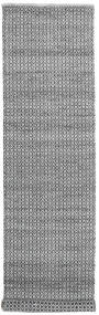  Wool Rug 80X350 Alva Grey/Black Runner
 Small