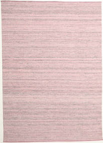  ウール 絨毯 250X350 Alva ピンク/ホワイト 大
