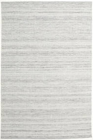  200X300 Einfarbig Alva Teppich - Grau/Weiß Wolle