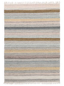 Ester 220X320 Multicolor Striped Wool Rug