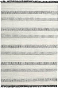 Hedda 220X320 Light Grey Striped Wool Rug