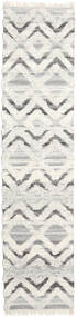  Wool Rug 80X350 Lydia Greige/Off White Runner
 Small