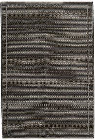  158X230 Striped Small Kilim Rug Wool, Carpetvista