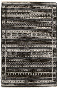 100X160 Kelim Persisch Teppich Orientalischer Dunkelgrau/Grau (Wolle, Persien/Iran) Carpetvista