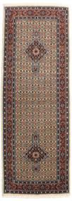  Moud Rug 80X230 Persian Wool Brown/Orange Small Carpetvista