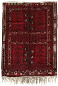 152X206 Dywan Orientalny Afgan Khal Mohammadi Ciemnoczerwony/Czerwony (Wełna, Afganistan) Carpetvista