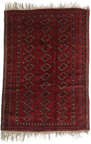  Afghan Khal Mohammadi Matot 123X177 Tummanpunainen/Punainen Carpetvista