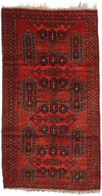 110X203 絨毯 アフガン Khal Mohammadi オリエンタル レッド/茶色 (ウール, アフガニスタン) Carpetvista