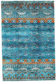  190X290 抽象柄 Quito 絨毯 絹, Carpetvista