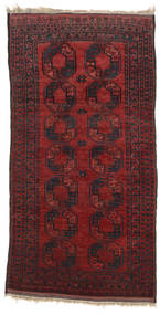  95X188 小 アフガン Khal Mohammadi 絨毯 ウール, Carpetvista