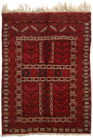 153X207 Afghan Khal Mohammadi Tæppe Orientalsk Mørkerød/Rød (Uld, Afghanistan) Carpetvista