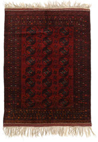 150X196 絨毯 アフガン Khal Mohammadi オリエンタル ダークレッド/ベージュ (ウール, アフガニスタン) Carpetvista