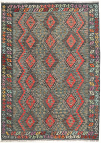  178X247 Kelim Afghan Old Style Teppe Ull, Carpetvista