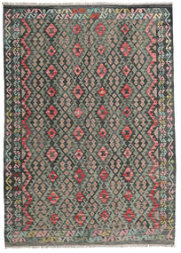  175X248 Kelim Afghan Old Stil Teppich Afghanistan Carpetvista