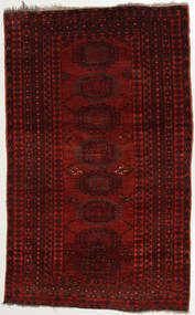 Tapis Afghan Khal Mohammadi 107X176 Rouge Foncé/Beige (Laine, Afghanistan)