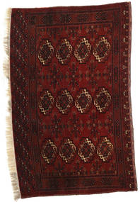 絨毯 アフガン Khal Mohammadi 106X160 ダークレッド/レッド (ウール, アフガニスタン)