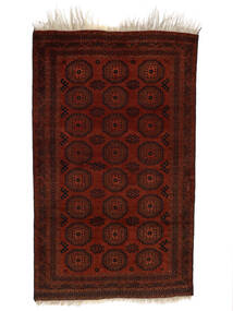  119X193 Afghan Khal Mohammadi Matot Matto Tummanpunainen/Punainen Afganistan Carpetvista