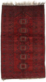 117X197 Tapis Afghan Khal Mohammadi D'orient Rouge Foncé (Laine, Afghanistan) Carpetvista