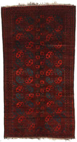 Tappeto Orientale Afghan Khal Mohammadi 160X301 Rosso Scuro (Lana, Afghanistan)