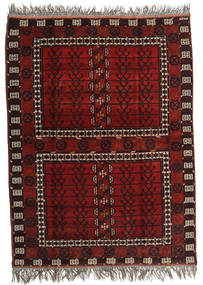  Afghan Khal Mohammadi Tapis 167X221 De Laine Rouge Foncé/Rouge Carpetvista