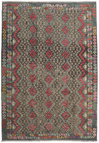  Kilim Afghan Old Style Rug 204X293 Wool Carpetvista