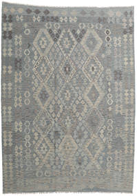  Kilim Afghan Old Style Rug 212X294 Wool Carpetvista
