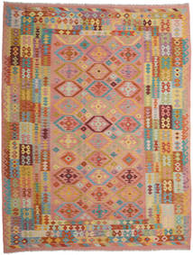  Kilim Afghan Old Style Rug 265X344 Wool Large Carpetvista