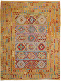  259X342 Grande Kilim Afghan Old Style Alfombra Lana, Carpetvista