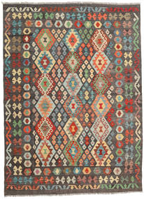 Kelim Afghan Old Style Vloerkleed 177X243 Wol, Afghanistan Carpetvista