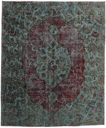 絨毯 ヴィンテージ Heritage 306X367 ダークグレー/ターコイズ 大きな (ウール, ペルシャ/イラン)